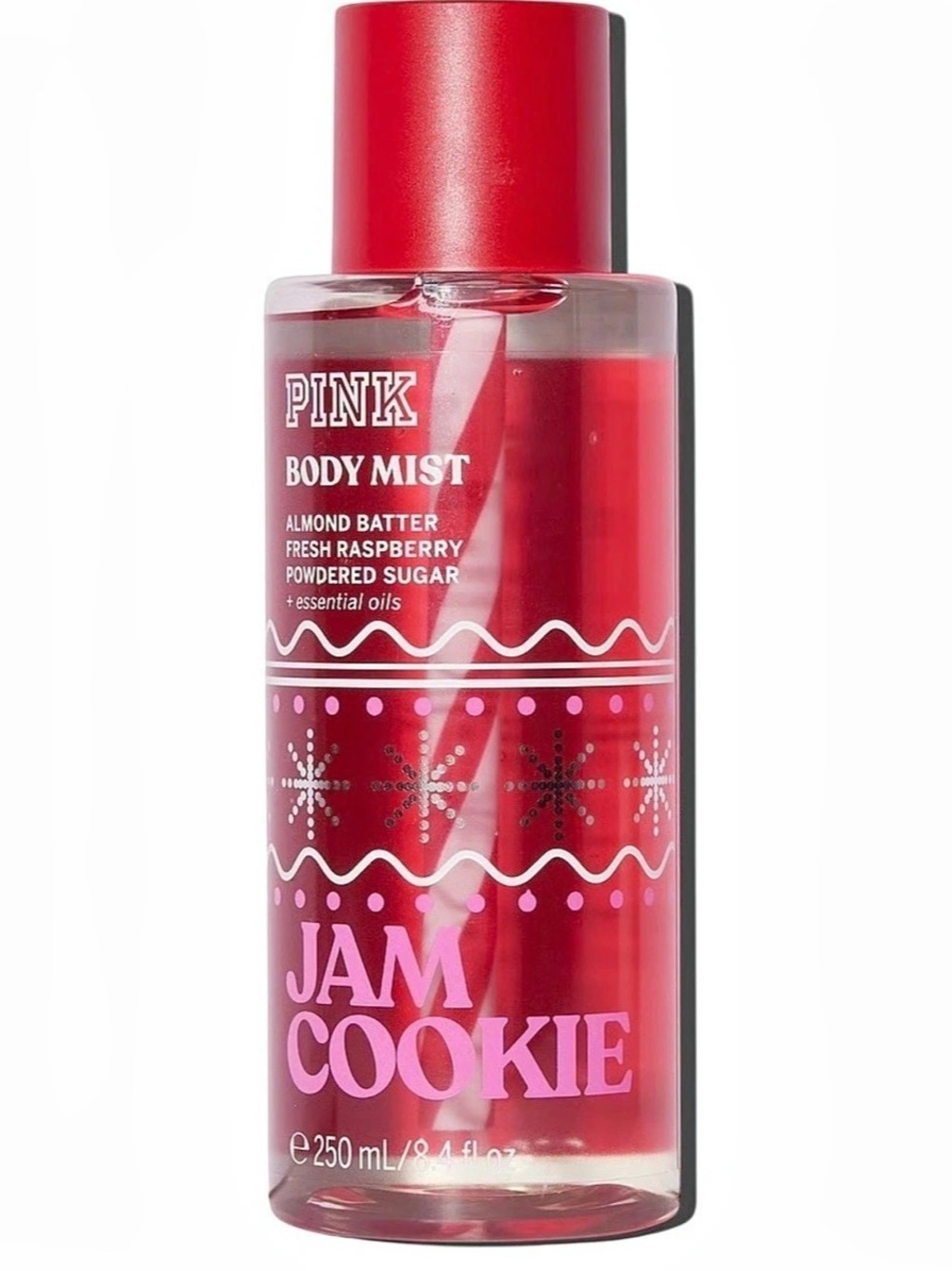 PINK Jam Cookie Body Mist Body Mist in Red & NWT
